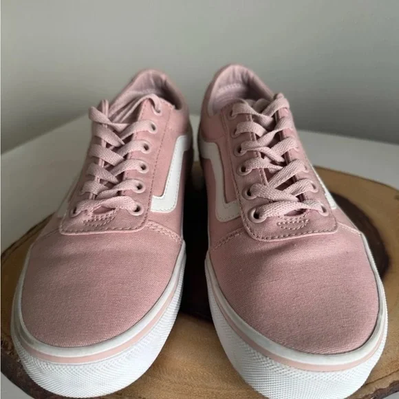 Vans Old Skool Skate Shoe - Pink Dawn (Size 8) - Picture 4 of 9
